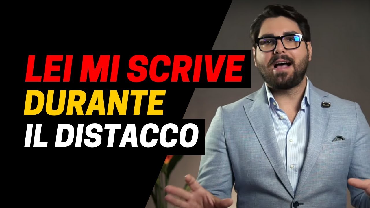La mia Ex MI RICONTATTA Durante il Distacco - Cosa fare?