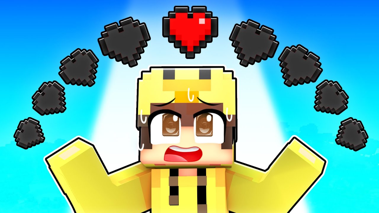 Minecraft Ali Preživljavamo sa JEDNIM Srcem