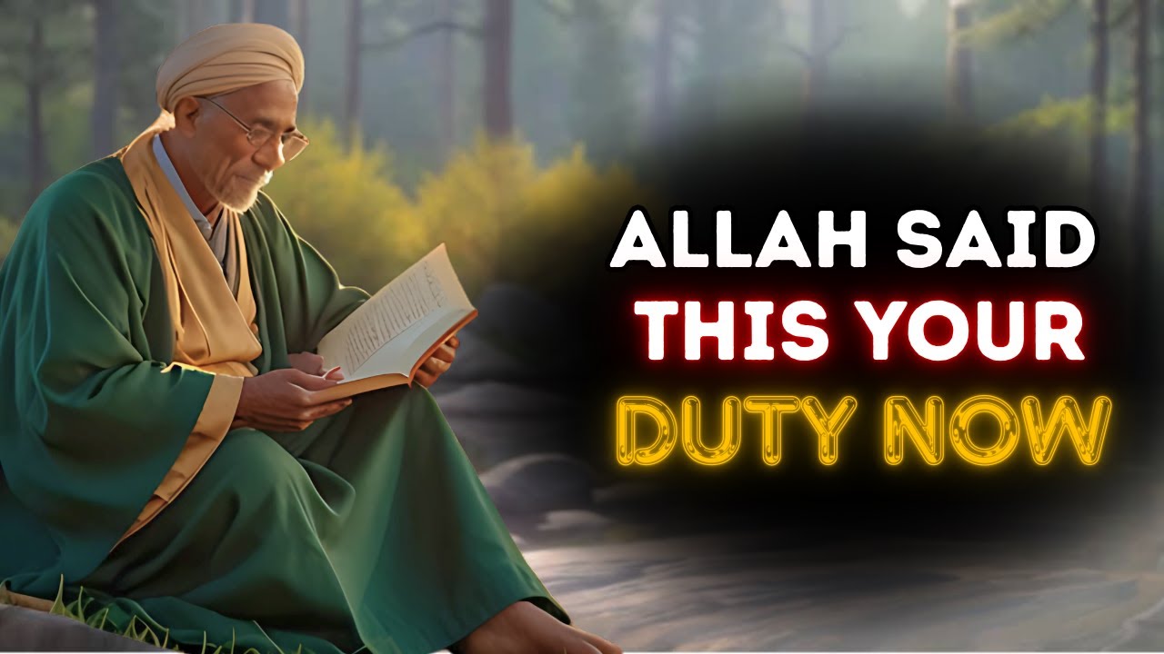 Chosen by Allah: The Companion Sent for You and the Duty You Must Fulfill 🌙 / ISLAMIC WISDOM