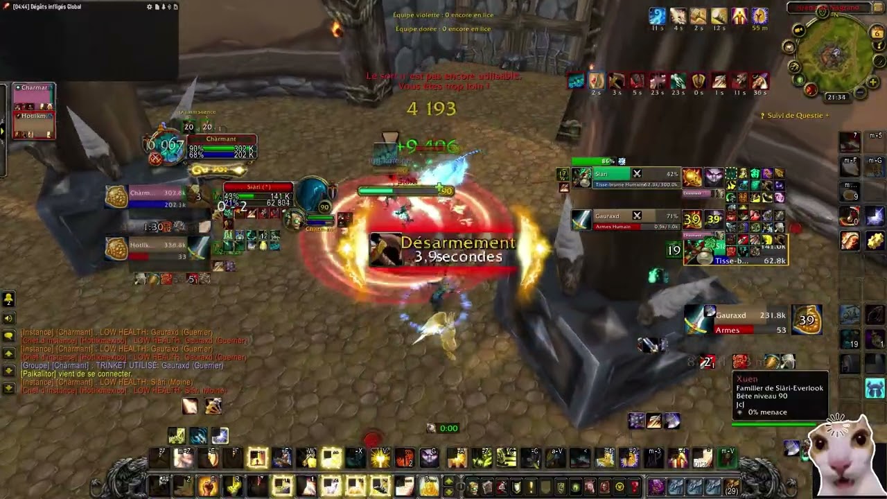 WOW Hpal / War arena MOP classic
