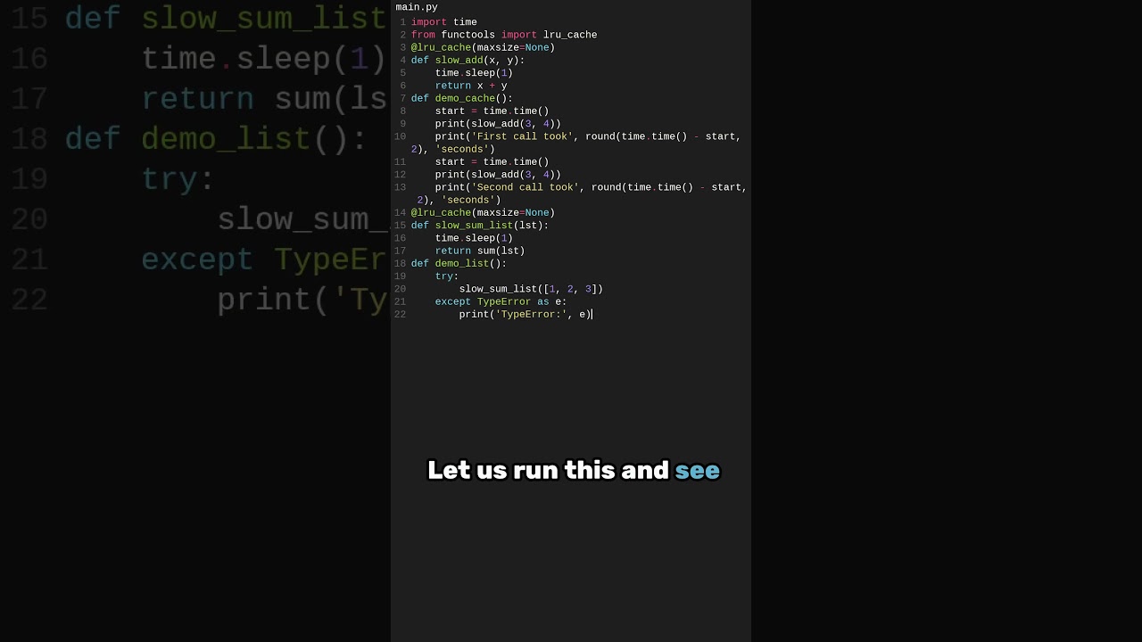 Speed Up Python Instantly With One Line
