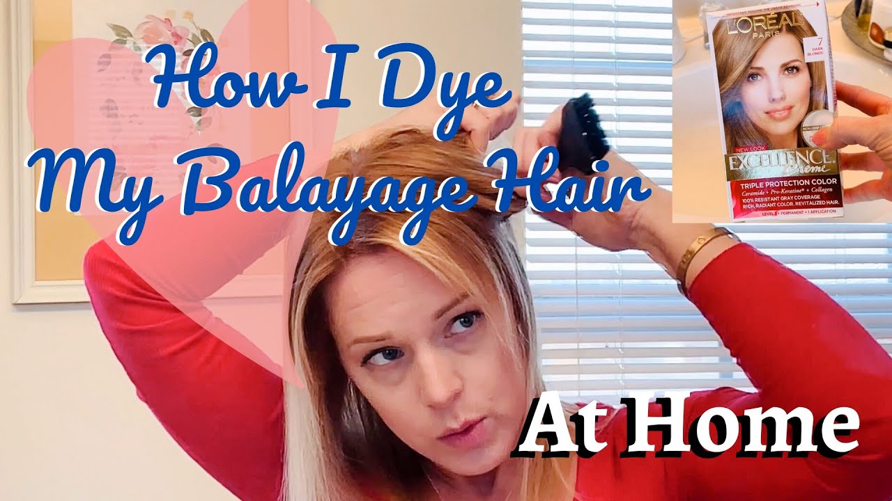 Dying Hair at Home | How I Maintain Balayage At Home | How I Reverse Balayage