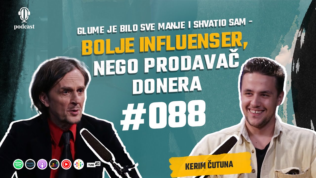 Kerim Čutuna: Na trećoj godini sam se grčio na sceni, znao sam da nešto nije u redu - Opet Laka 088