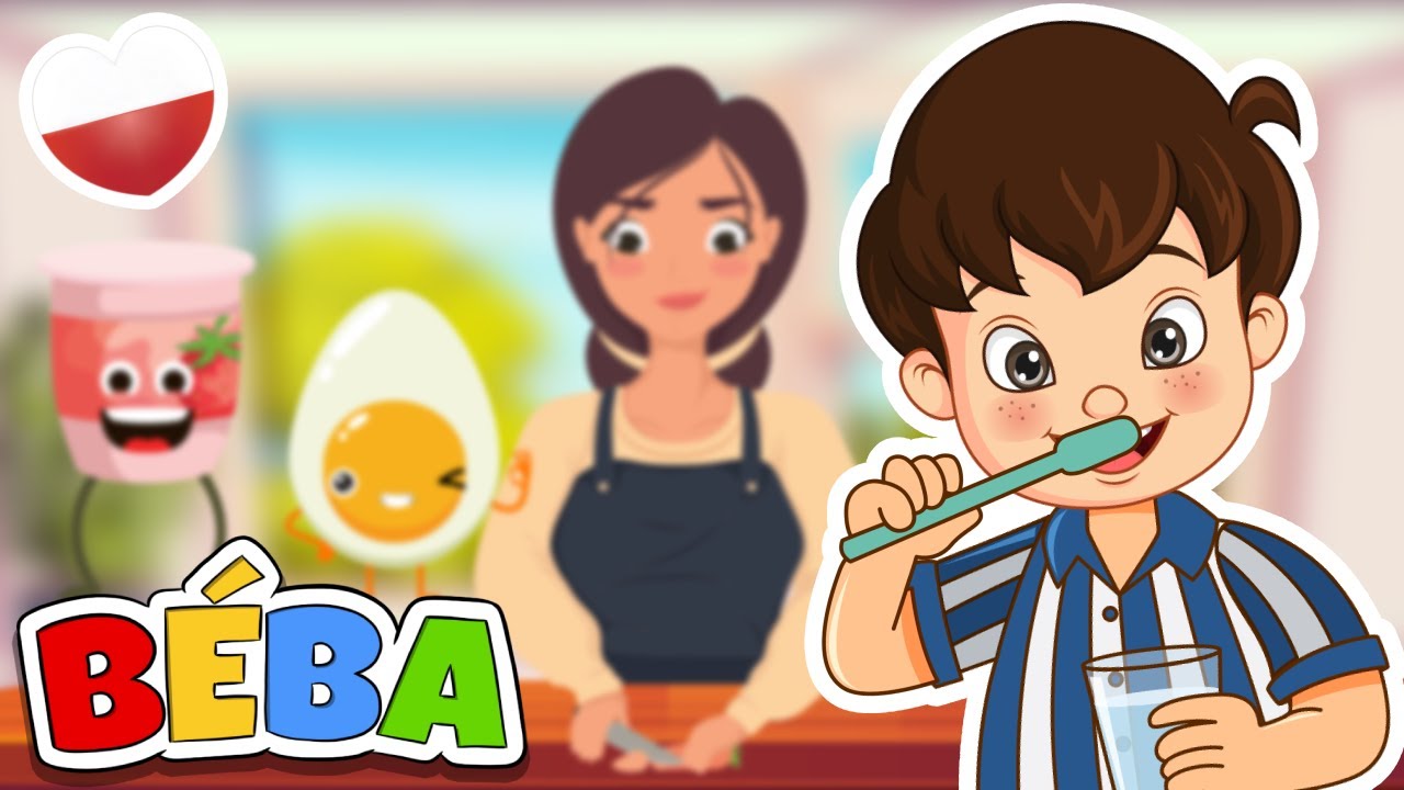 Mniam mniam | Piosenka dla najmłodszych | B&Eacute;BA