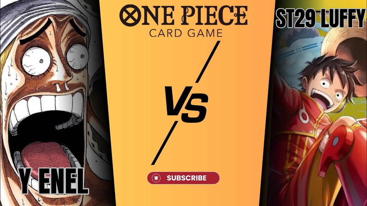 [OP14] Y Enel vs. ST29 Luffy - Hyper-Starving the Rubberman