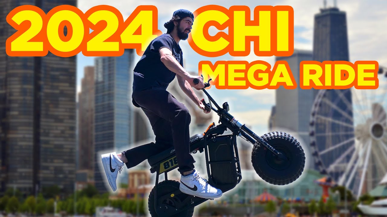 Безумие трюков на Chicago Mega Ride 2024: лучшие моменты Ebox Dragster!