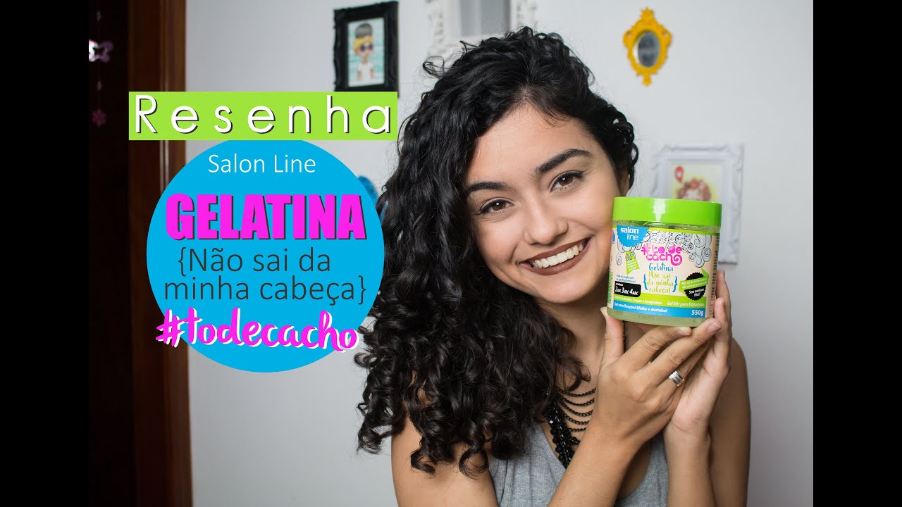 Resenha: GELATINA NÃO SAI DA MINHA CABEÇA #todecacho- Salon Line | Morena Raiz