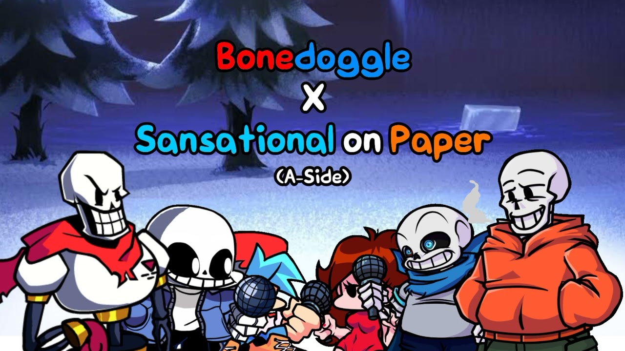 Bonedoggle x Sansational on Paper (A-Side + B-Side)