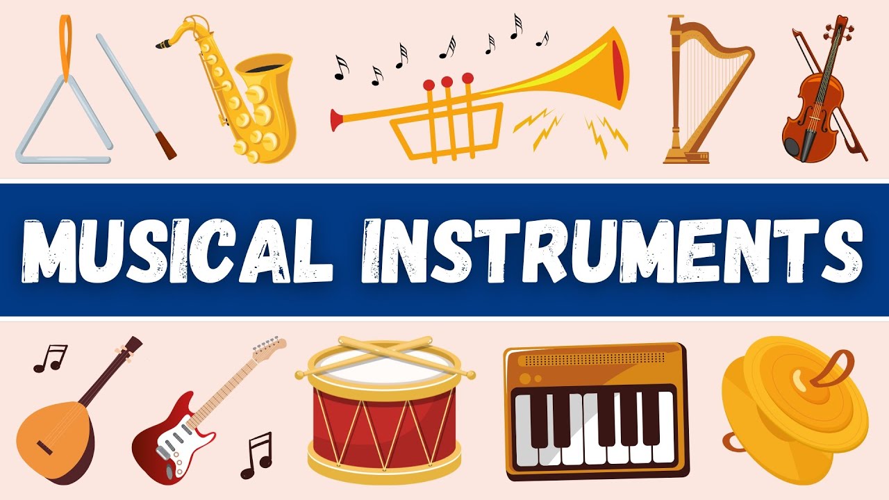 100 Musical Instruments in English | Learn Instrument Names with Pictures &mdash; Can You Name Them All? 🎹