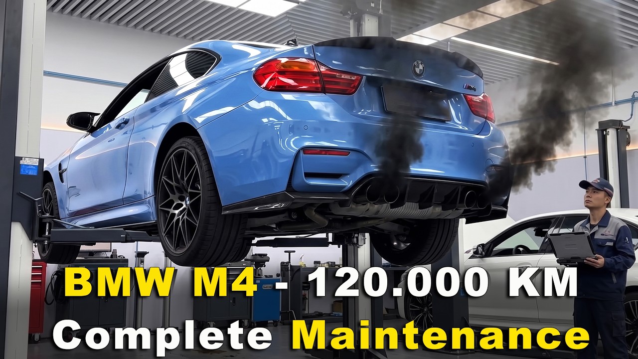 Restoring a 120,000km BMW M4 F82: Major Service & Fatal Leak Fixes!
