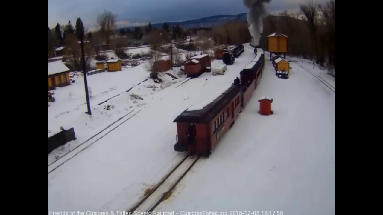 12/8/2018 Cumbres and Toltec Christmas Trains Saturday train 5