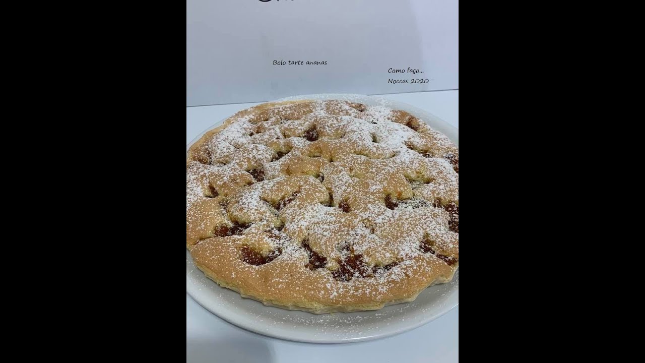 Como faço... Tarte bolo de ananàs