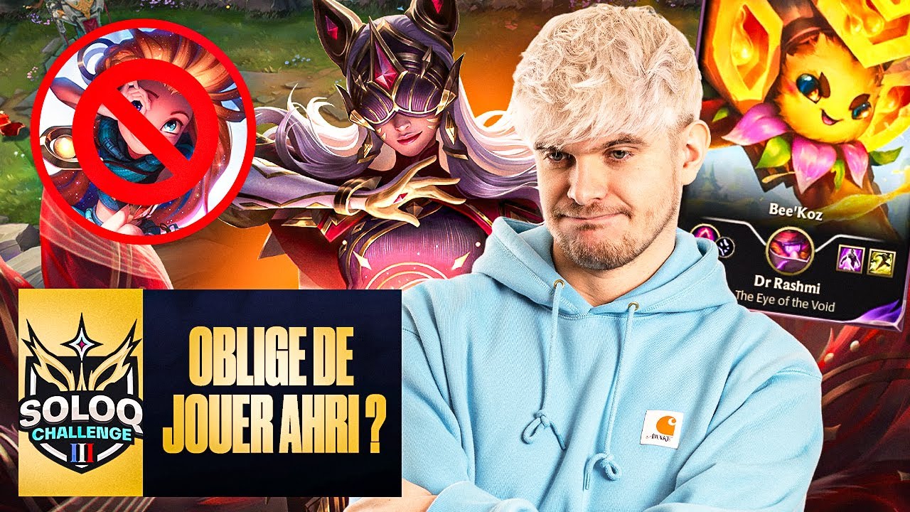 Zoé ban, Vel'koz pick : Obligé de jouer Ahri ? - SoloQ Challenge