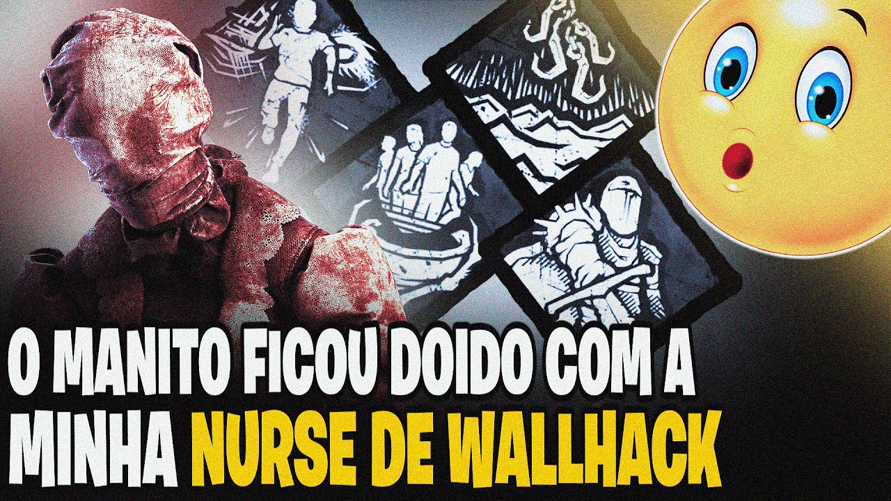 Streamer MANITO Ficou IMPRESSIONADO Com a MINHA NURSE BOLADA (Dead by Daylight)
