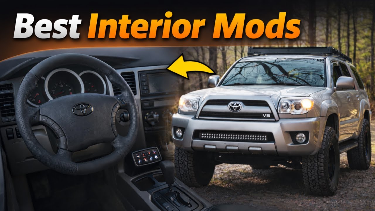 Мои 10 лучших вариантов модернизации интерьера Toyota 4Runner 4-го поколения