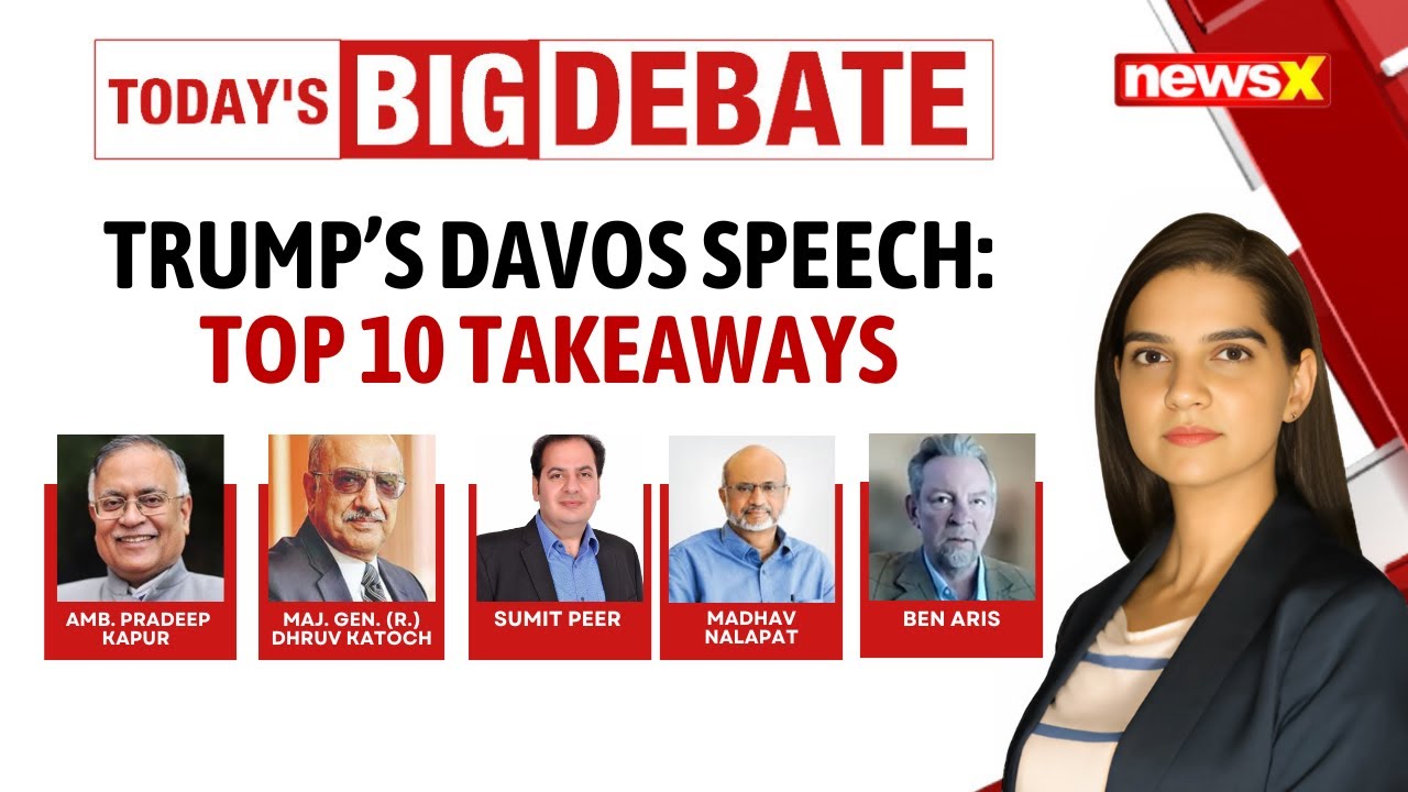 Trump VS Europe At Davos | Top 10 Takeaways | NewsX