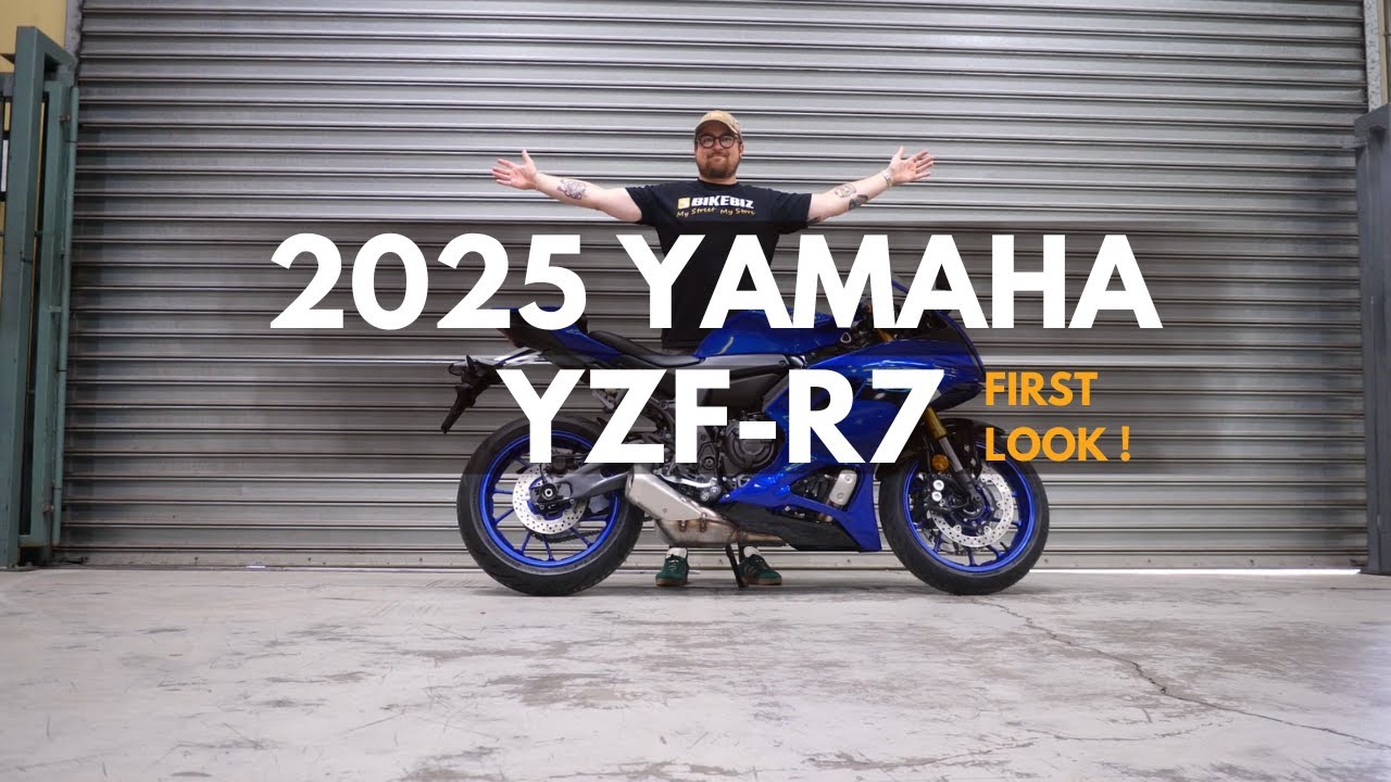 2025 YAMAHA YZF-R7 ПЕРВЫЙ ВЗГЛЯД!