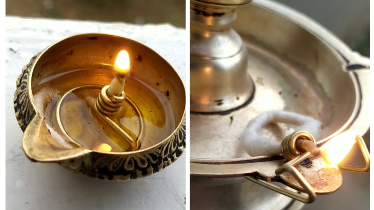 விளக்கு திரி ஸ்டாண்டு/  Thiri stand for  kuthu Vilaku ,  Agal Vilaku / usefull wick holder for Diya