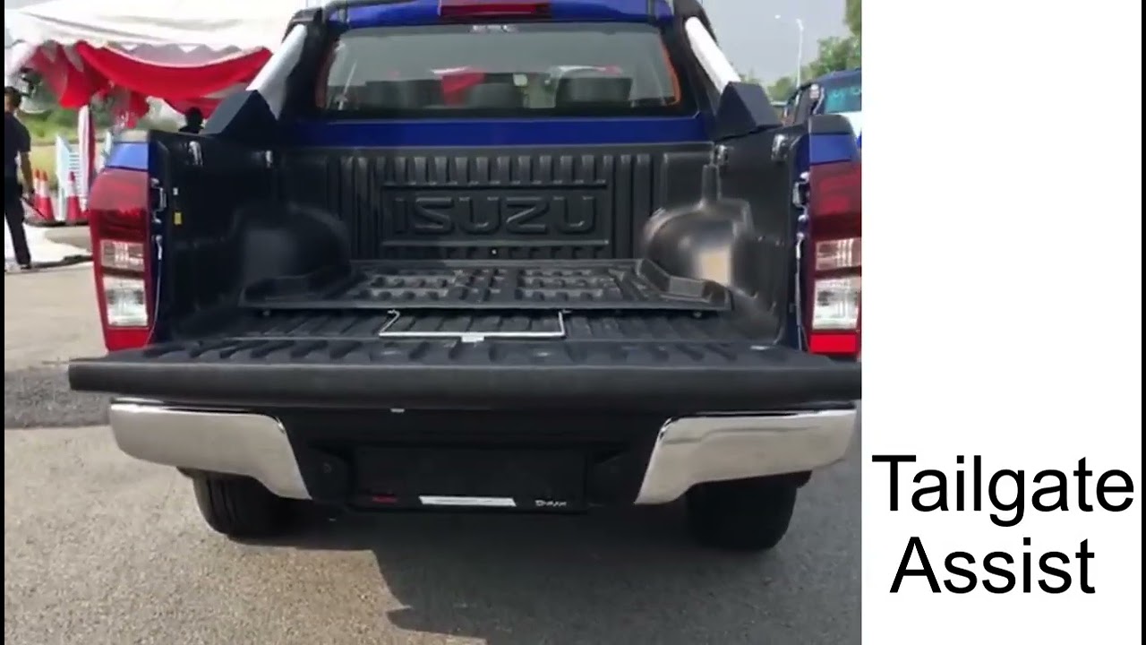 Tailgate Assist  Isuzu D Max Genuine Accessories