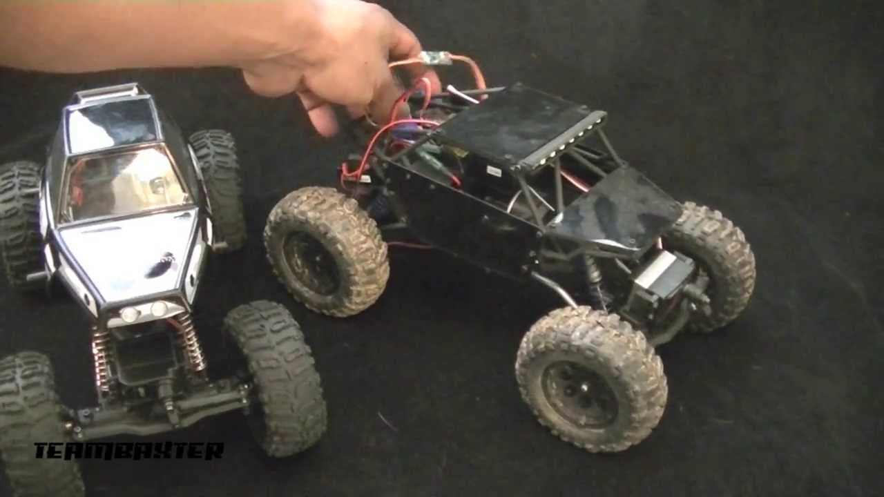 Losi Mini Rock Crawler, MRC Pro, and Vaterra Slickrock; Project Horizon