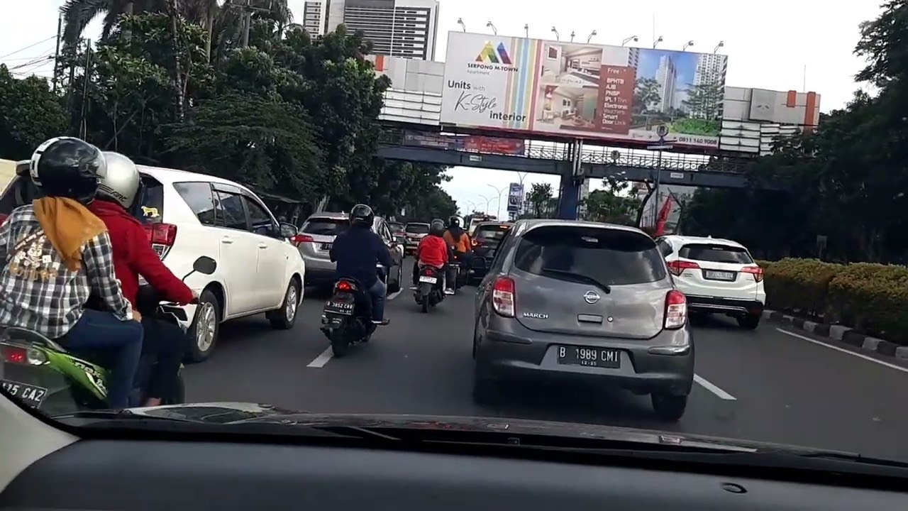 ROAD TRIP Dari Bona Raya BSD TANGERANG Ke Bintaro Sector 2 PART 1 - Daihatsu All New Xenia X MT 2022