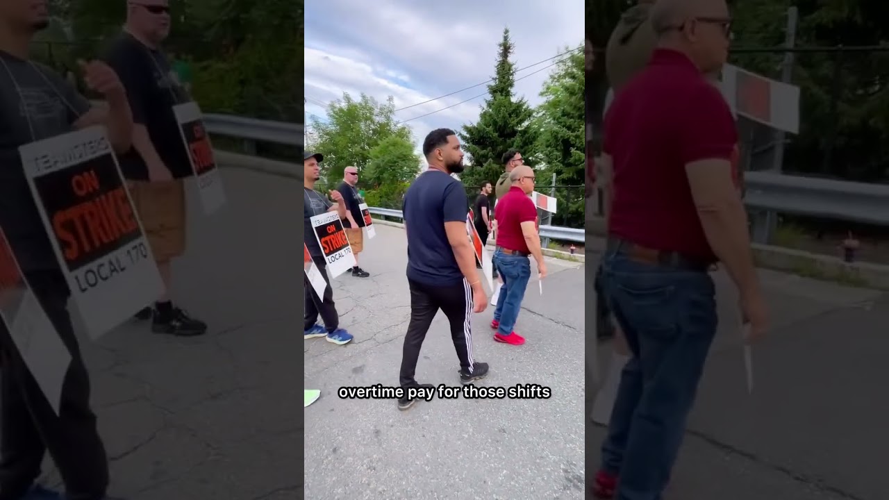 Why are these bus drivers for Merrimack Valley Transit striking?