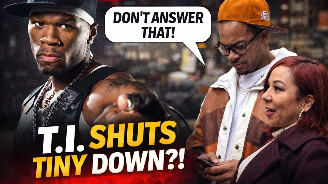 T.I. SHUTS TINY DOWN When Asked About 50 Cent 👀 