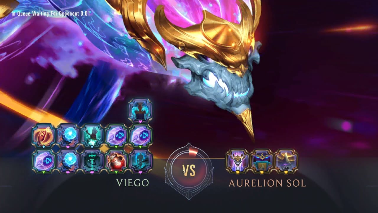 Legends of Runeterra 2024 Viego Vs Asol, turn 1 kill