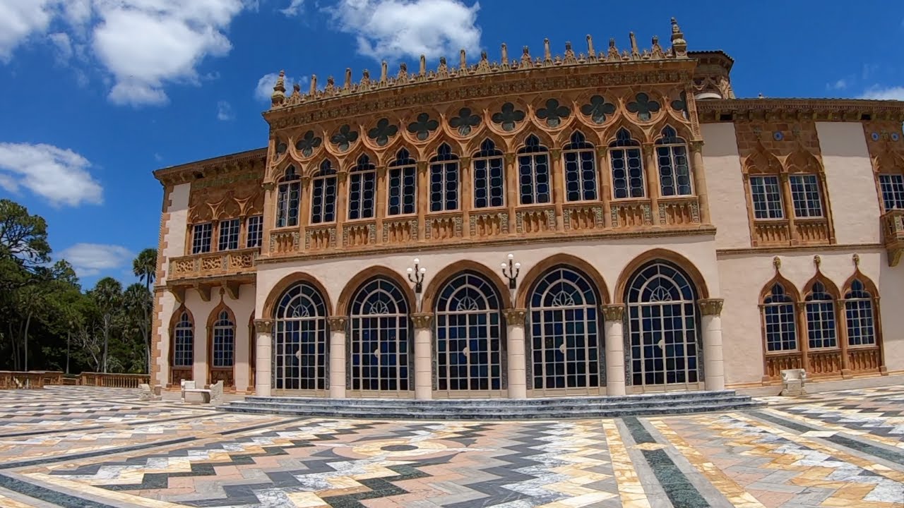 Tour of Historic Ringling Mansion and Luxury 1905 Pullman Railcar