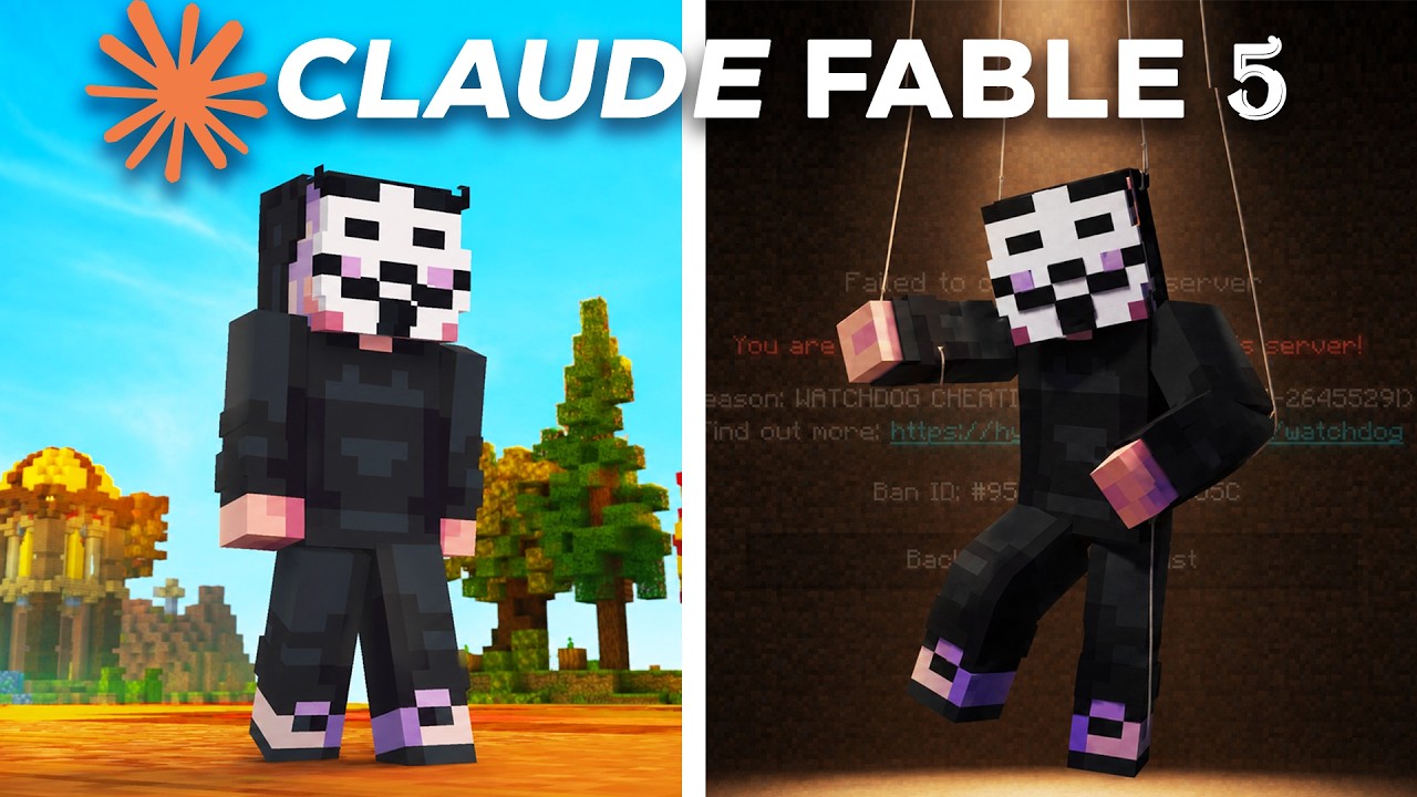 Claude Fable против читерства в Minecraft
