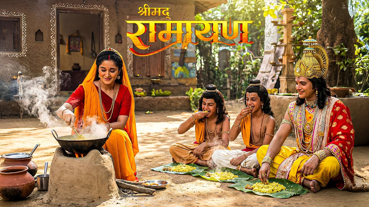 माँ सीता ने बनाया श्री राम और लव-कुश के लिए खिचड़ी ! || Shrimad Ramayan | Full Episode ||