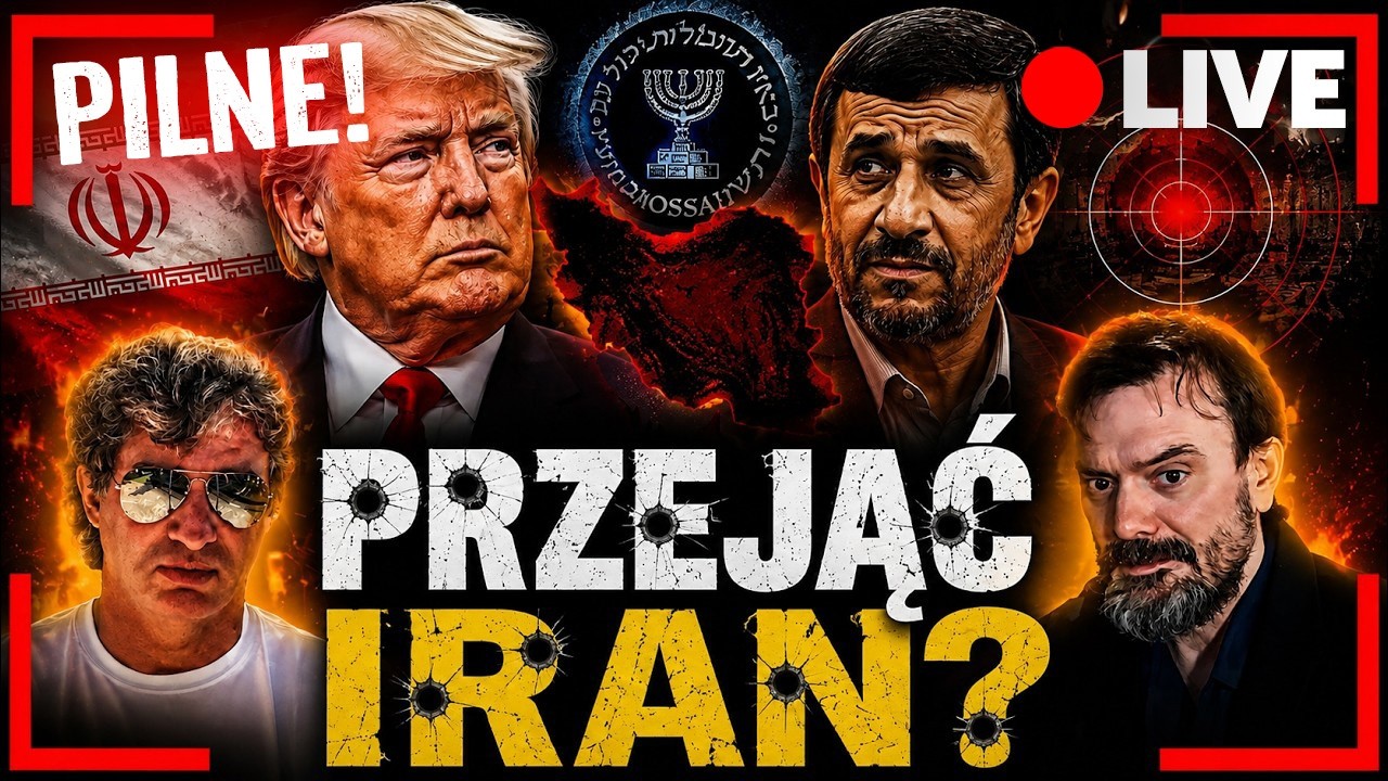 Pilne! TAJNY plan Trumpa i Mossadu. Kto miał przejąć Iran? Andrzej Gąsiorowski, Jan Piński [LIVE 43]