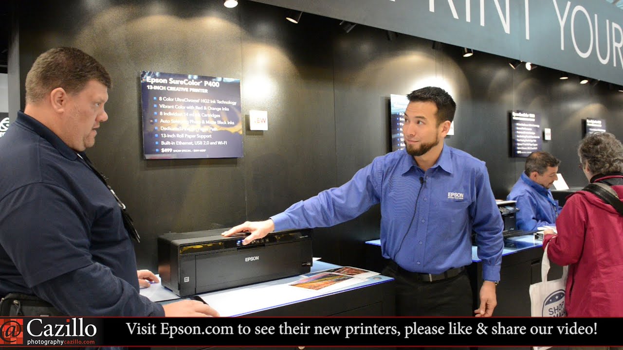 Epson SureColor P400, P600 and P800 Printer Overview