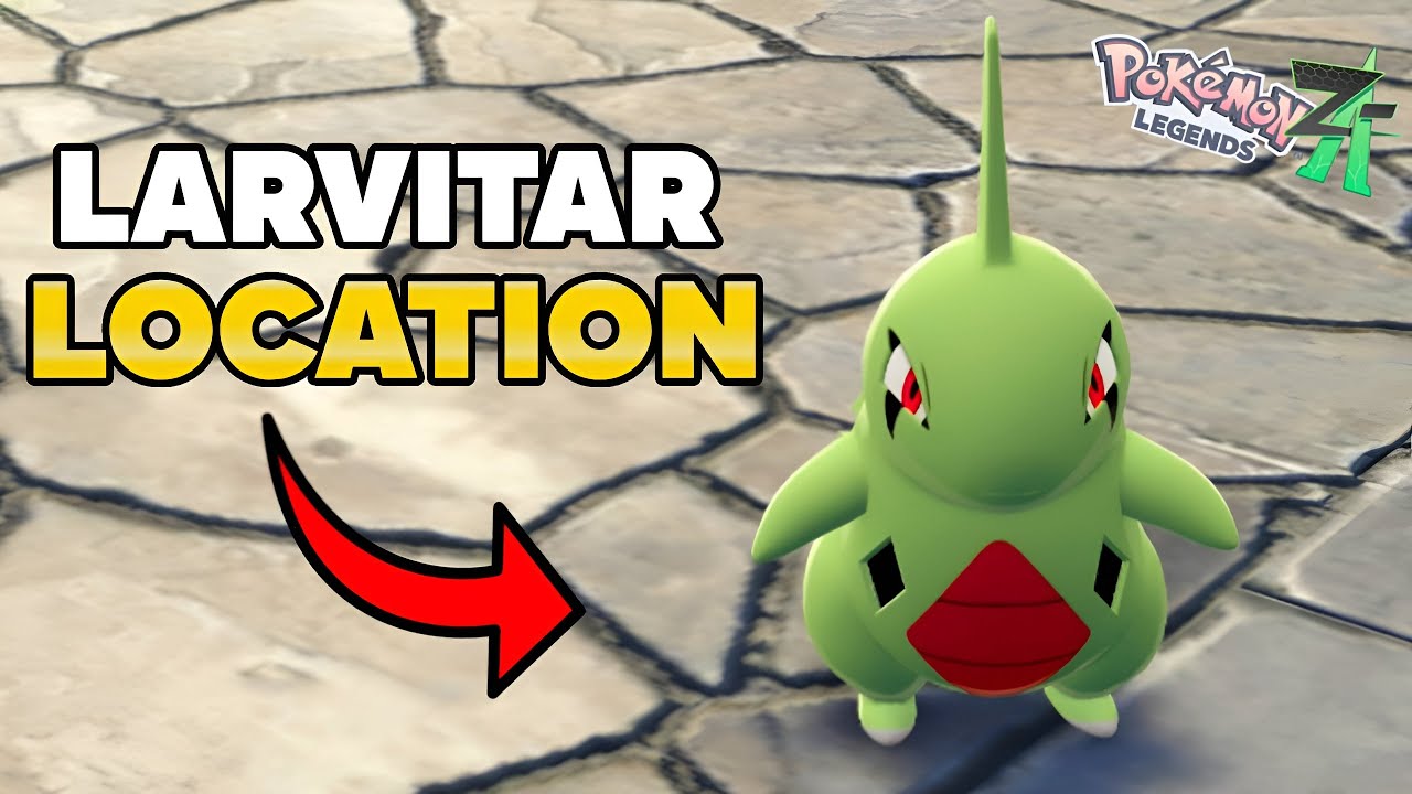 How To Catch Larvitar Early - Pokemon Legends Z-A