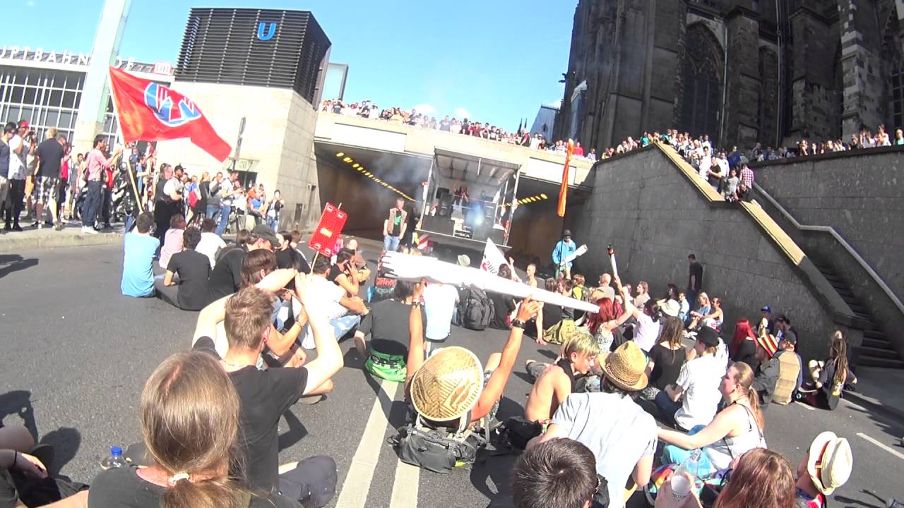 Global Marijuana march 2016 K&ouml;ln
