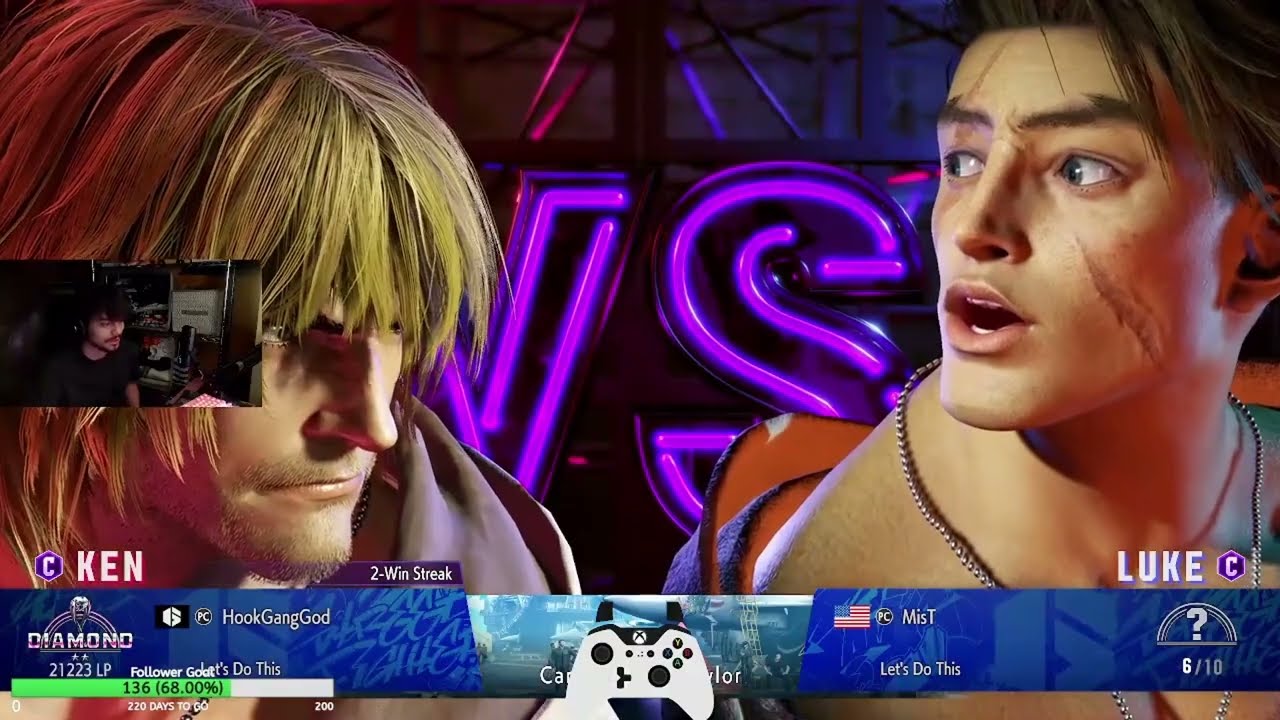 I fought against HookGangGod In The Street Fighter 6 Open Beta... | Luke Placement Matches