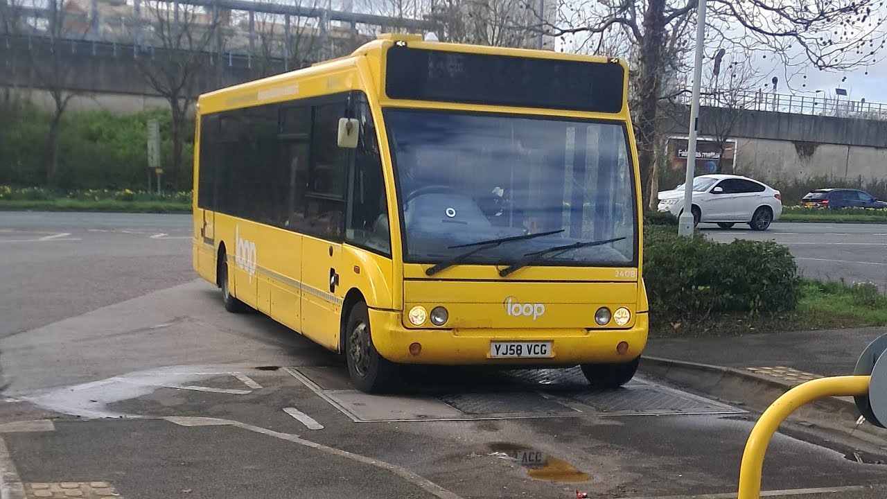 *Nice ride* On arriva Optare solo 2408 YJ58 VCG on route LOOP