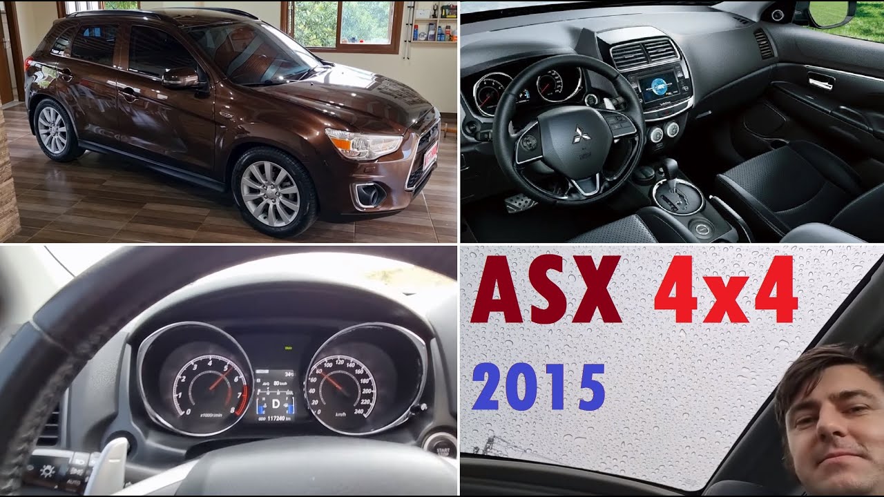 Mitsubishi ASX 2.0 16v 4x4 ano 2015 - Avaliação do 4x4 e CVT