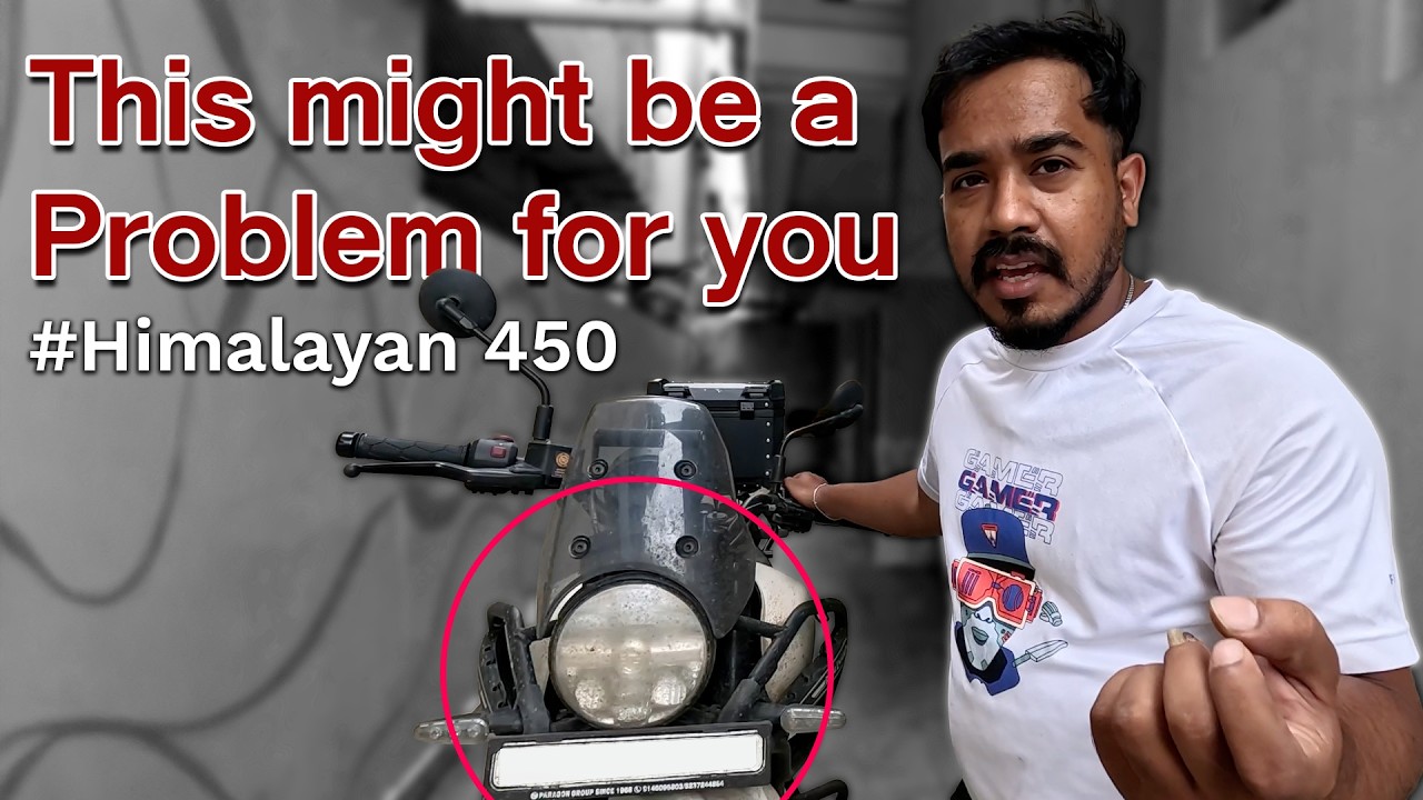 The Biggest Challenge for Himalayan 450 Riders on wet roads #himalayanpros&cons #himalayan450review