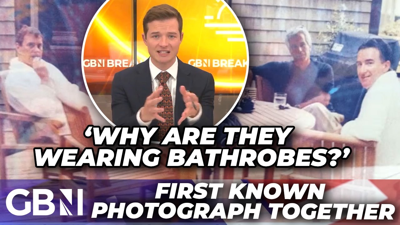 ‘Remarkably intimate’ | FIRST PICTURE capturing Andrew, Mandelson and Epstein uncovered in files