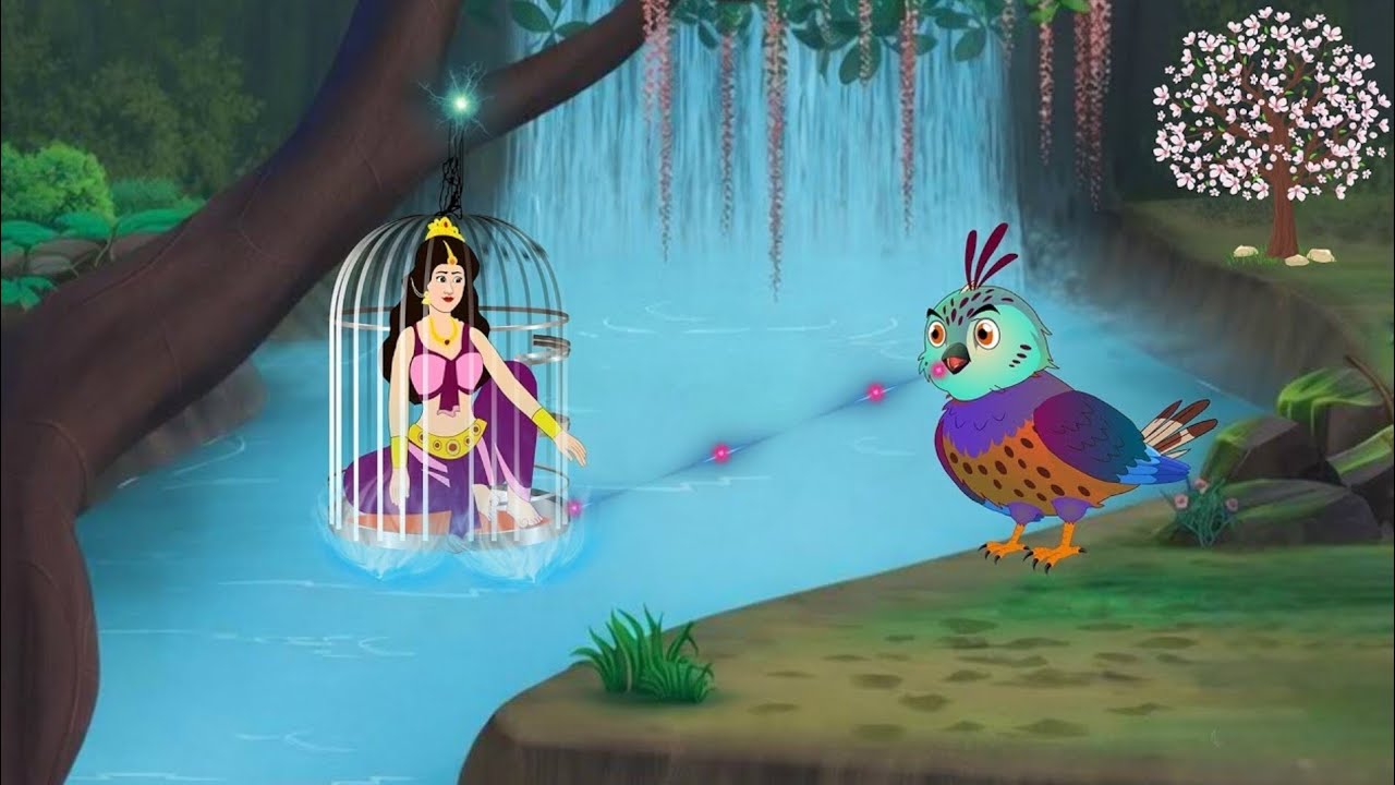 জাদুময় পাখি। ভাগ্যের খেলা। Notun Bangla Golpo! Moral story ! Bangla Cartoon!