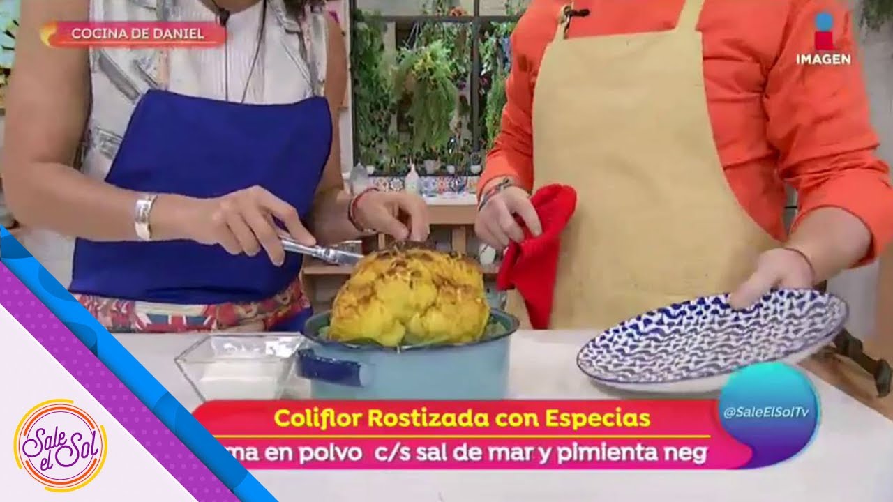 ¡La verdura más subestimada! Deliciosa coliflor rostizada | Sale el Sol