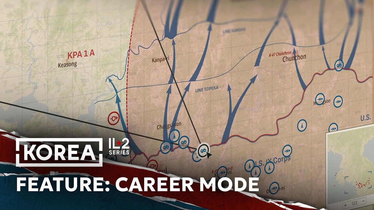 Korea. IL-2 Series &ndash; Career Mode | Gameplay Feature