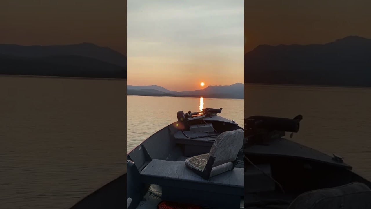 What a night to be out on the lake! 