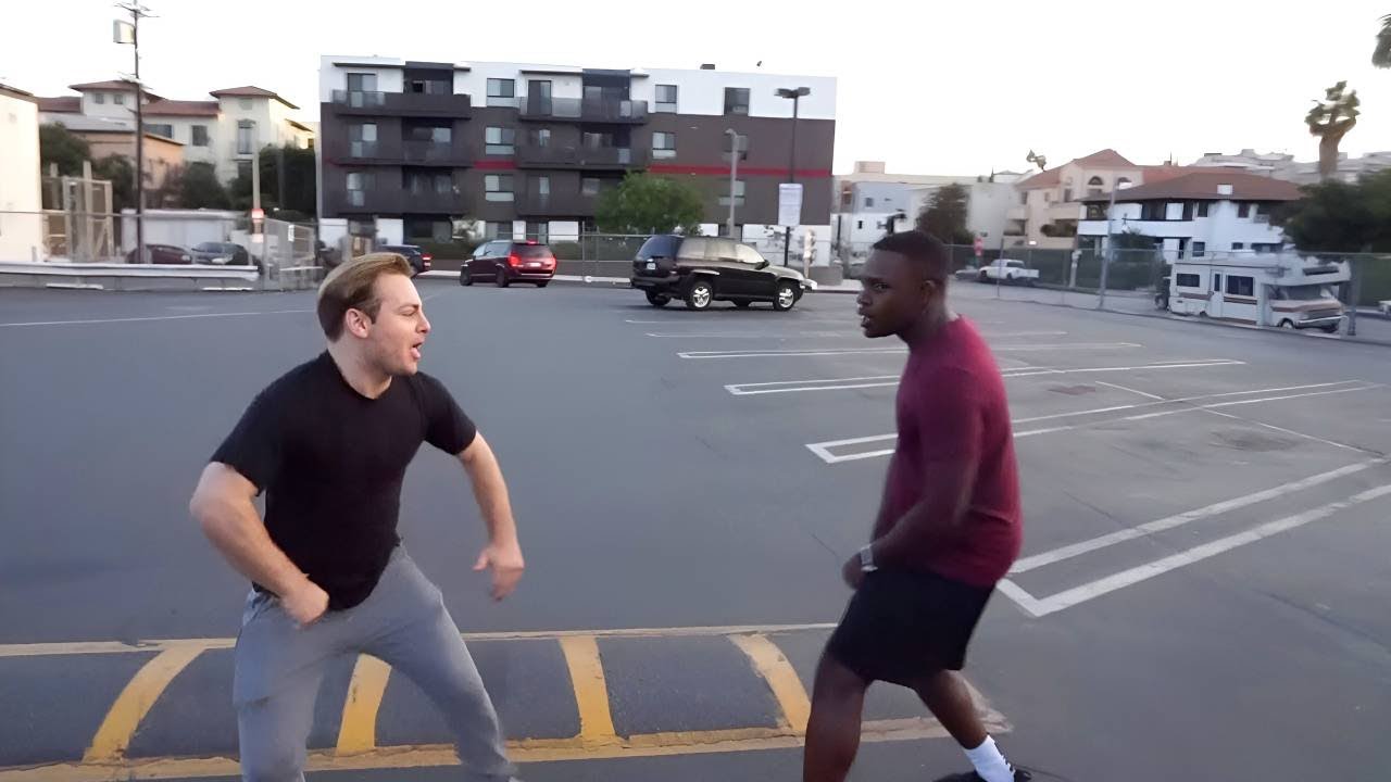 When Dumb Regular Guys Challenge Real Fighters!
