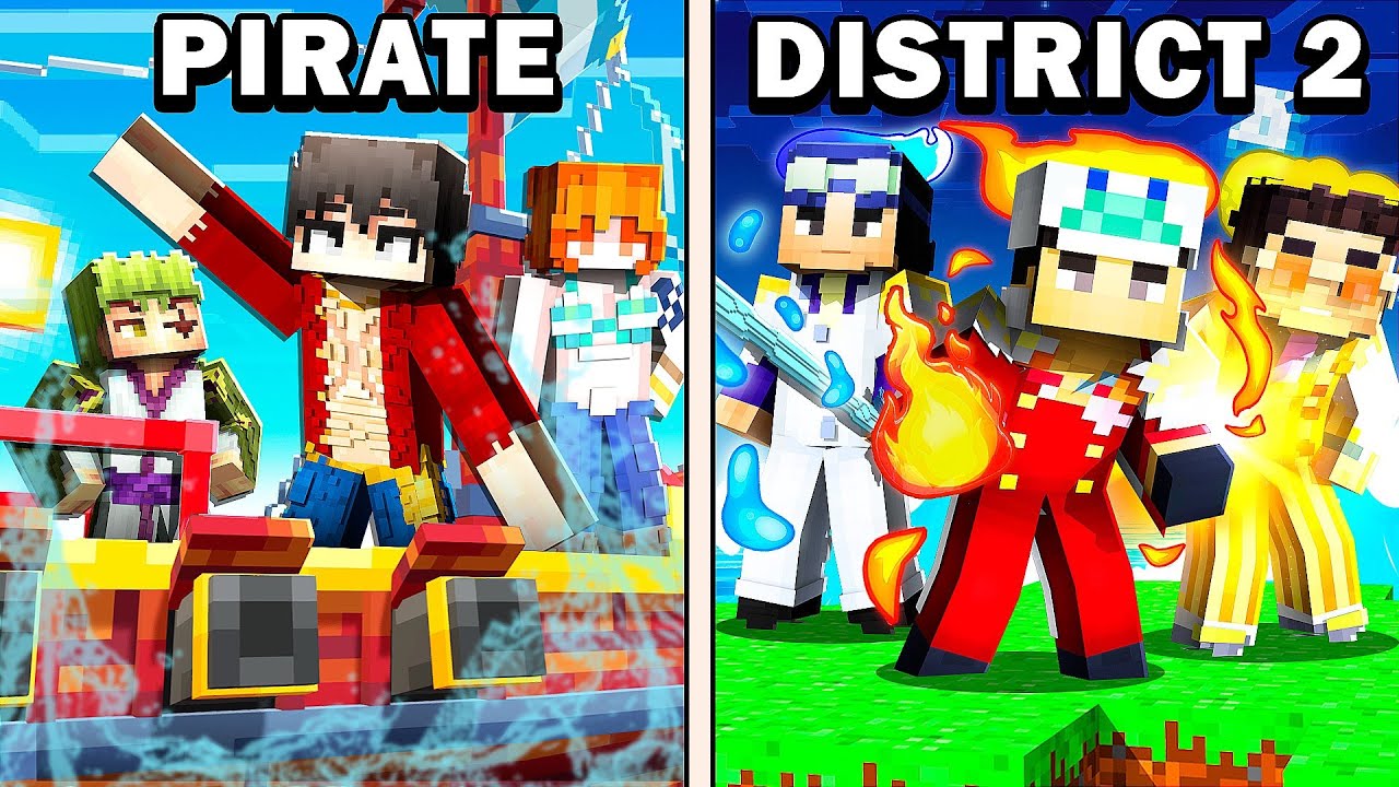 Я заставил 200 игроков симулировать цивилизацию ONE PIECE в Minecraft...