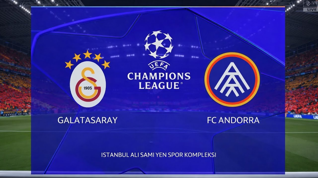 Galatasaray SK v FC Andorra | UEFA Champions League Group Stage 34/35 | FC26 Career Mode