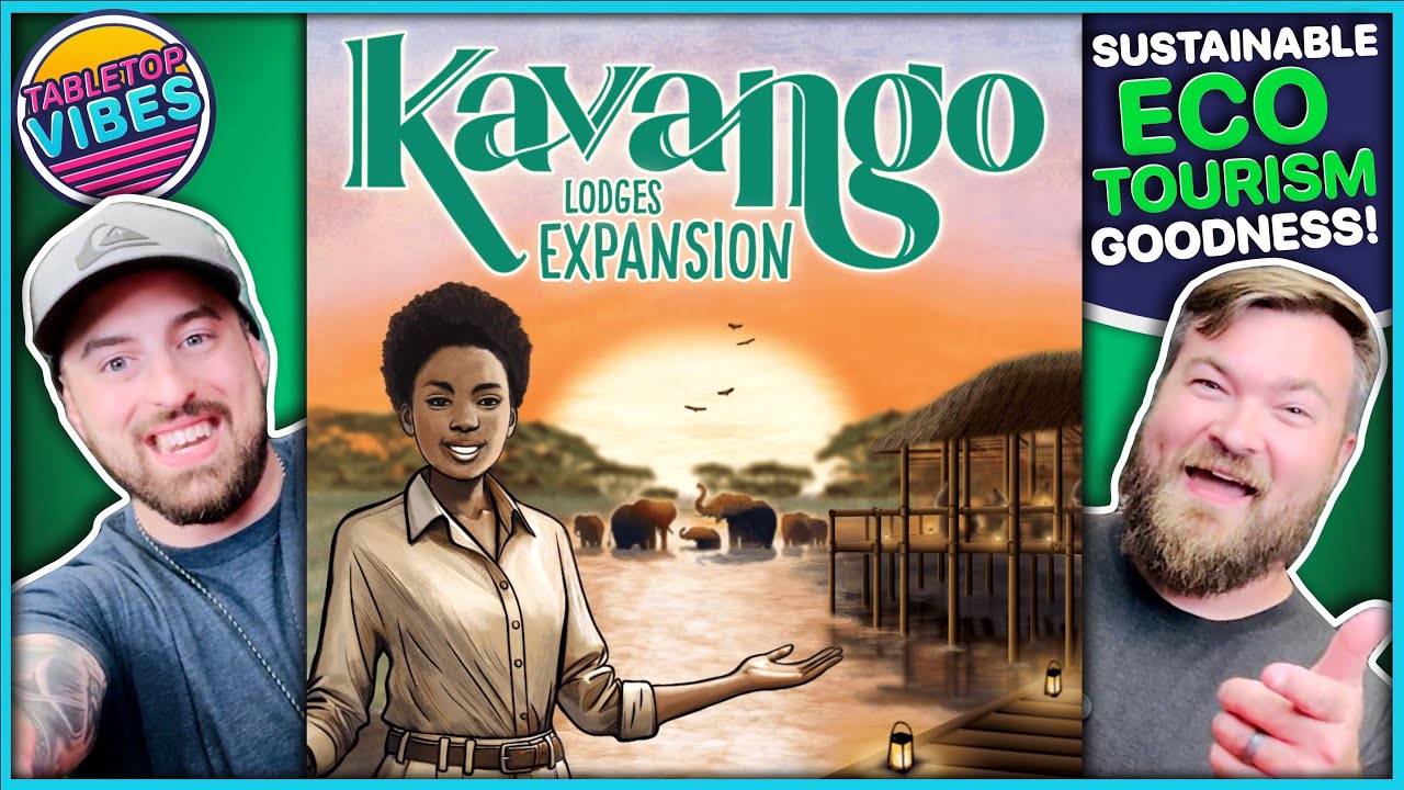 Расширение Kavango Lodges | Оно ЛЕГКО интегрируется в основную игру!