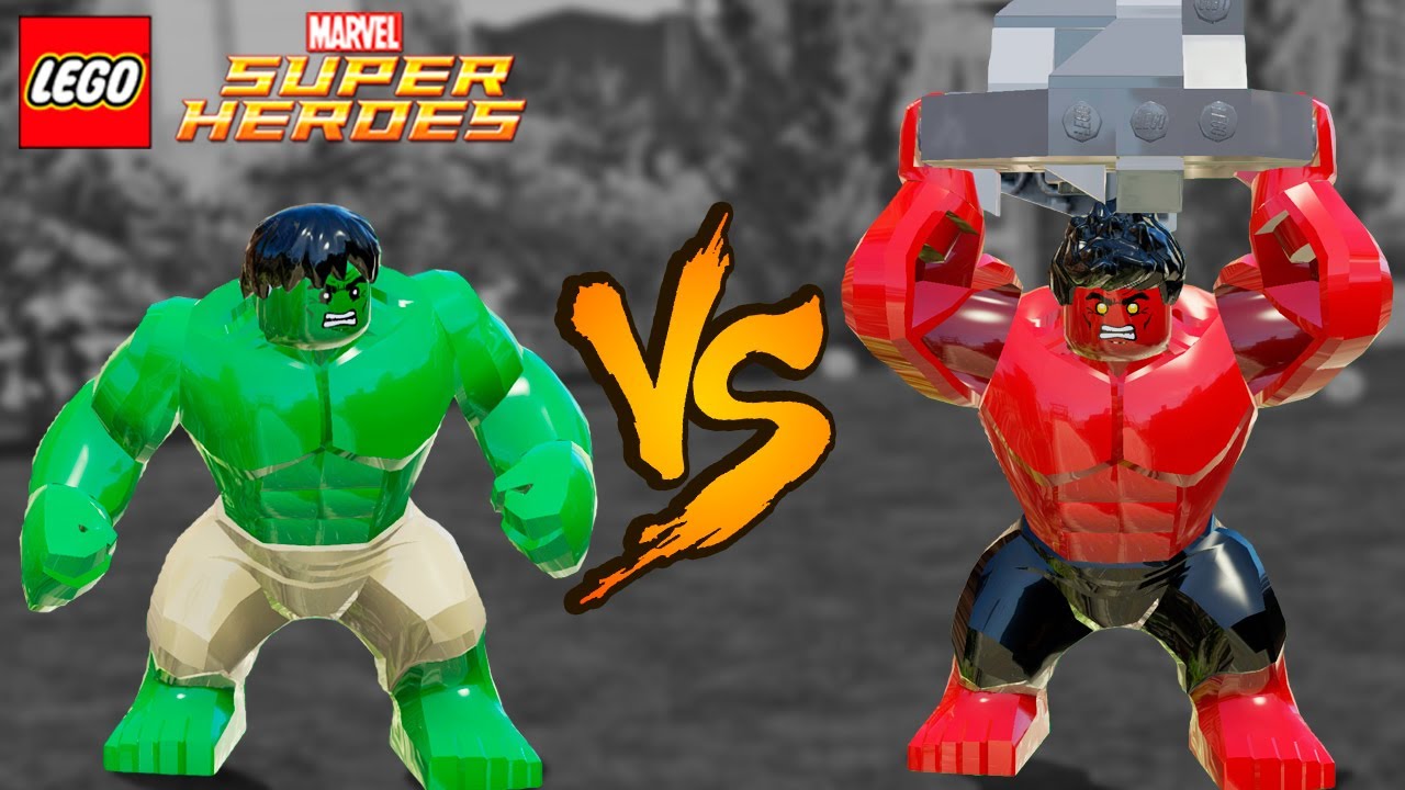 HULK VS HULK VERMELHO no LEGO Marvel Super Heroes PS5 #18