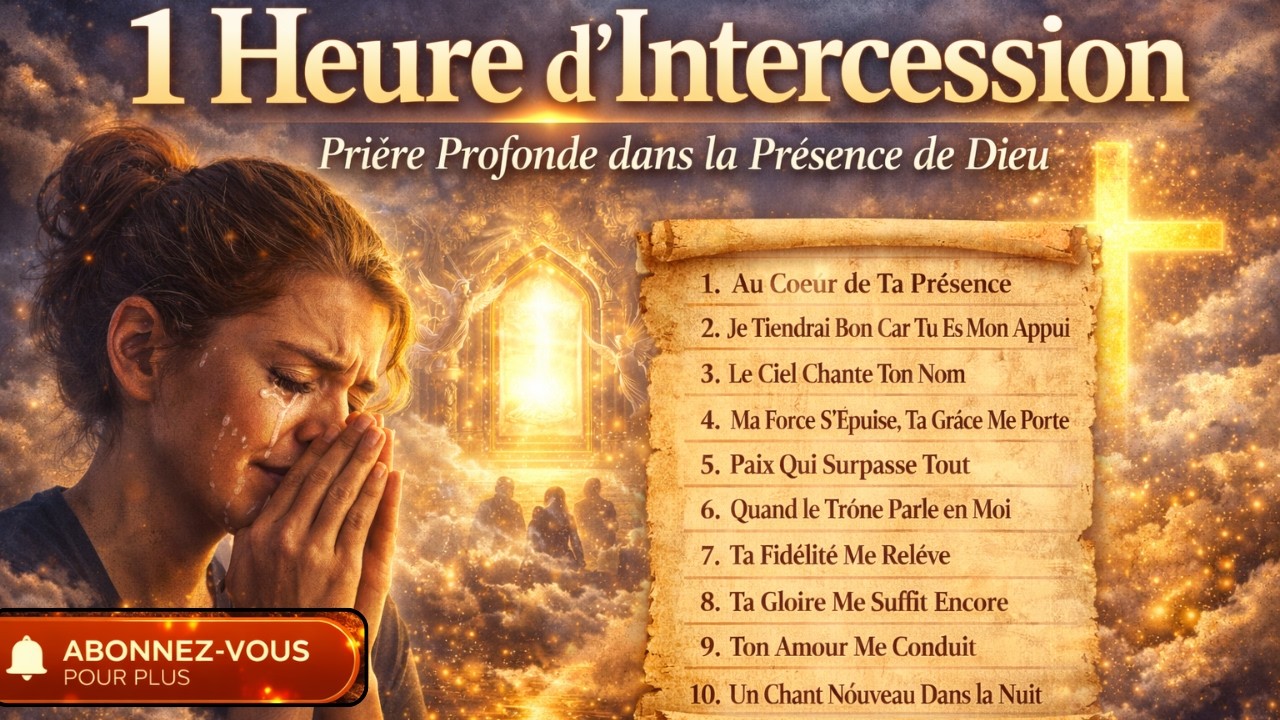 1 Heure d’Intercession | Prière Profonde dans la Présence de Dieu